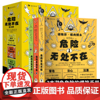 浪花朵朵童书正版 危险无处不在 全三册 教育避免危险的爆笑手册 儿童文学图像小说书籍