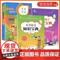 3册小学生3500字笔画笔顺识字宝典小学生语文数学知识宝典大全1-6一二三四五六年级数学逻辑思维训练幼儿园学前班数学公式