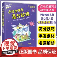 正版 小学生作文高分妙招 超人气花生酥老师的30堂作文课 小学三四五六年级作文写作技巧 黄冈写作提高提分大全参考书