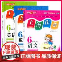 部编版 钟书金牌 上海作业六年级下册 语文+数学+英语N版 6年级第二学期 全套上海小学教辅课后同步配套练习书 上海大学