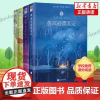 六年级下册必读全4册鲁滨逊漂流记尼尔斯骑鹅旅行记汤姆索亚历险记爱丽丝梦游仙境漫游奇境中小学生课外书原著正版世界名著