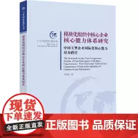 [正版书籍]模块化组织中核心企业核心能力体系研究:中国大型企业国际化核心能力培养路径