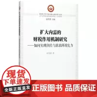 [正版书籍]扩大内需的财税作用机制研究-(如何实现供给与需求两端发力)