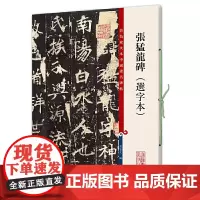 [正版书籍]张猛龙碑(选字本)(彩色放大本中国著名碑帖·第七集)