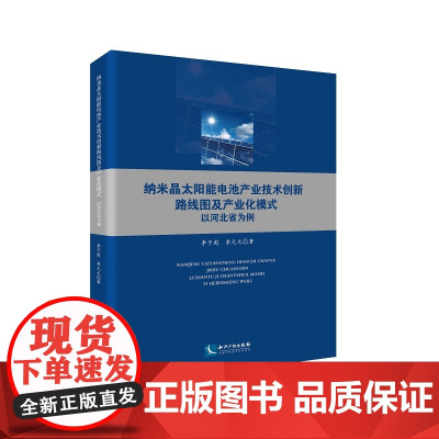 [正版书籍]纳米晶太阳能电池产业技术创新路线图及产业化模式——以河北省为例