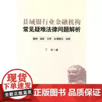 [正版书籍]县域银行业金融机构常见疑难法律问题解析