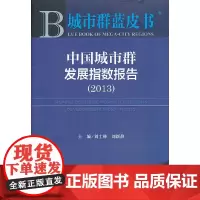 [正版书籍]城市群蓝皮书:中国城市群发展指数报告(2013)
