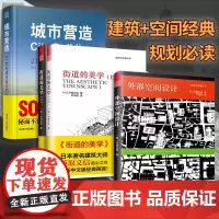 [正版书籍]外部空间设计+街道的美学+城市营造 21世纪城市设计的九项原则(套装3册)建筑专业人士人手的经典之作
