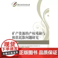 [正版书籍]矿产资源的产权残缺与租值耗散问题研究