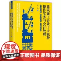 建筑施工企业十大税种操作实务与会计处理:政策解读 实务答疑 案例精析