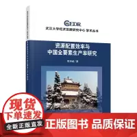[正版书籍]资源配置效率与中国全要素生产率研究(武汉大学经济发展研究中心学术丛书)