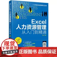 [正版书籍]人力资源总监管理笔记系列--Excel人力资源管理:从入门到精通