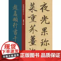 [正版书籍]经典碑帖放大本——赵孟頫行书千字文