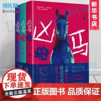 凶马(全三册)磨剑少爷 未证之证、谋后之谋、明案之暗 超现实社会现象人性心理侦探推理悬疑小说书籍 北京联合出版 新华