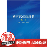 [正版书籍]湖南就业蓝皮书(2015)