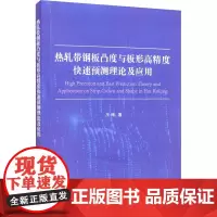 热轧带钢板凸度与板形高精度快速预测理论及应用 王涛 著 工业技术其它专业科技 正版图书籍 国防工业出版社