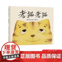 老猫老猫硬壳精装绘本图画书北方童谣改编乐观面对生活中的不如意或许会收获意想不到的快乐广西师范大学出版社4岁5岁6岁正版童