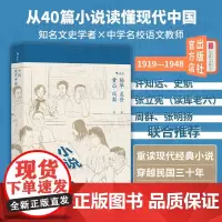 [店]小说现代中国 北京联合出版 民国了作者杨早民国三十年普及读物现代小说文学评论后浪中国现代史书籍