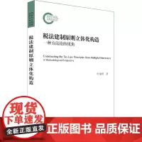 税法建制原则立体化构造 一种方法论的视角 叶金育 著 法学理论社科 正版图书籍 北京大学出版社