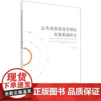 公共预算绩效管理的决策机制研究 袁娇著 著 经济理论经管、励志 正版图书籍 经济科学出版社