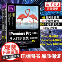 pr教程书籍 中文版Premiere Pro 2021从入门到实战 全程视频版(全2册) 正版书籍 中国水利水电出版社