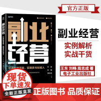 副业经营 打造私域流量 实现多元化收入 副业项目选择自媒体运营网络直播投资理财接外包写作社交电商运营平衡主副业工作方法书