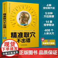精准取穴不出错 穴位图人体经络穴位图中医养生书籍穴位书籍推拿按摩书籍中医养生人体穴位书籍