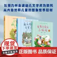 [接力出版社]我的外婆在乡下+小米粒吃春天+草莓山谷的小妖怪金波幼儿文学奖作家书系第一辑全3册小学生低年级语文阅读书籍