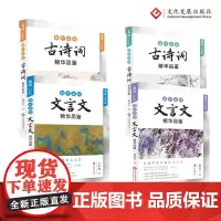 初高中必读古诗词文言文精华品鉴全4册