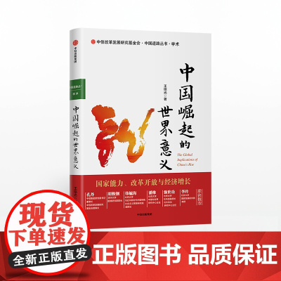 中国崛起的世界意义 王绍光 著 经济理论 国家发展 中信出版社图书 正版