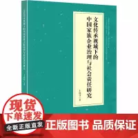 文化传承视域下的中国家族企业治理与社会责任研究 王海菲 著 国民经济管理经管、励志 正版图书籍 人民出版社