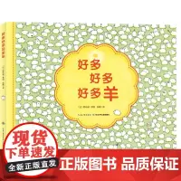 [点读版]好多好多好多羊野花遥视觉大侦探野花遥视觉大侦探系列精装硬壳海豚绘本花园儿童4-6岁故事书幼儿园小中大班幼儿读物
