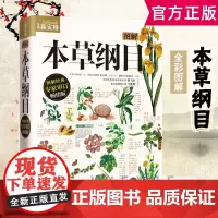正版 图解版本草纲目《本草纲目》图解版本 经典图鉴全新修订忠于原著李时珍 白话文易懂养生书籍中医中草药彩图大全 实用中医