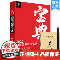 2022四川美术联考宝典 敲门砖段健 素描速写色彩川美考题解析艺考书籍