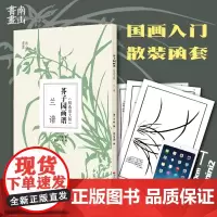 芥子园画谱精选放大版 兰谱 康熙原版国画技法经典作品 中国画入门技法正版书籍 国画临摹画册册页 清王概芥子园画传