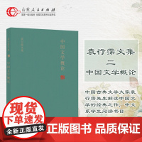 正版保证 中国文学概论 中国古典文学大家袁行霈先生解读中国文学的经典之作,中文系学生必读书目