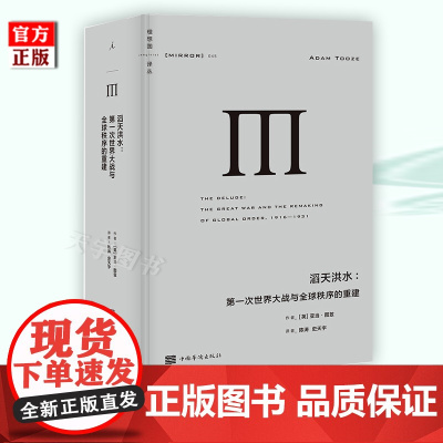 正版 理想国译丛045 滔天洪水 世界大战与全球秩序的重建 亚当图兹著 两次世界大战之间的局势 世界史历史书籍