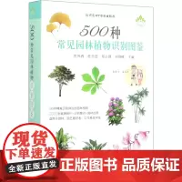500种常见园林植物识别图鉴 彩图典藏版 贺风春 等 编 农业基础科学专业科技 正版图书籍 中国农业出版社