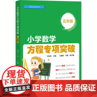 小学数学方程专项突破 5年级 李晨光 编 小学教辅文教 正版图书籍 电子工业出版社