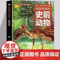 精装硬皮绘本 史前动物 探索百科全书 动物大百科幼儿童科普绘本故事3-6-8岁动物大百科恐龙海洋陆地幼儿园小学一二年级百