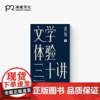 文学体验三十讲 苗炜 著 苗师傅文学之夜 一本书读懂数十部外国文学经典 苗炜的阅读体验 陪你度过这时代的晚上 浦睿文化