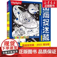 图画捉迷藏2021精华版2册 大本寻找隐藏的图画 6-8-9-12岁小学生专注力思维训练游戏书籍 找不同儿童迷宫图书益智