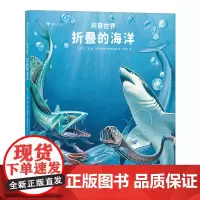 洞穿世界折叠的海洋 挖洞拉页设计的纸质立体海洋馆 视觉艺术直观科普海洋全景 浪花朵朵童书 2021大鹏自然童书奖年度10