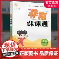 人教版 2024年春 非常课课通 语文四年级下册 4下 含参考答案 课内课外教材全解 课本解读 小学生教辅辅导资料