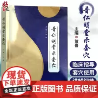 普仁明堂示套穴 贺喜 主编 中医针灸疗法 针灸中医临床书籍 贺氏针灸三通法 中华医学电子音像出版社97878300532
