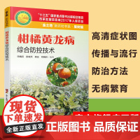 柑橘黄龙病综合防控技术 柑橘病虫害防治书柑橘种植栽培书籍果树病害管理技术 柑橘果园病虫害预防和控制指南全彩色图鉴书