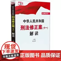 中华人民共和国刑法修正案(十一)解读 许永安 编 刑法社科 正版图书籍 中国法制出版社