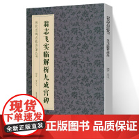 翁志飞实临解析九成宫碑 历代名名碑名帖实临丛书 简体旁注高清大字全文版原帖临本对照欧体楷书解析教程 翁志飞编著 辽宁美术