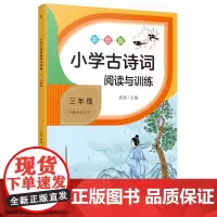 三年级小学古诗词阅读与训练 儿童国学修养课含译文字词注释诗词鉴赏易错点拨考点知识拓展链接练习题附参考答案 正版