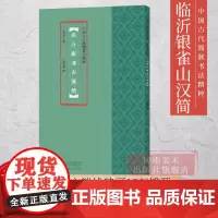中国古代简牍书法精粹 临沂银雀山汉简毛笔书法字帖临摹赏析汉简字帖简牍书法研究 书法篆刻艺术 毛笔古代简牍书法河南美术出